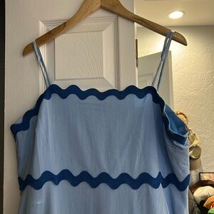 Blue Ric Rac Dress